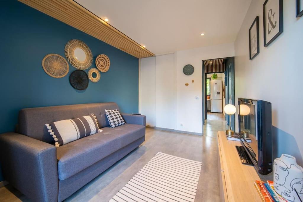 Air-Conditioned Apartment With Private Parking Marseille Luaran gambar